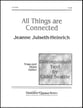 All Things Are Connected Three-Part Mixed choral sheet music cover